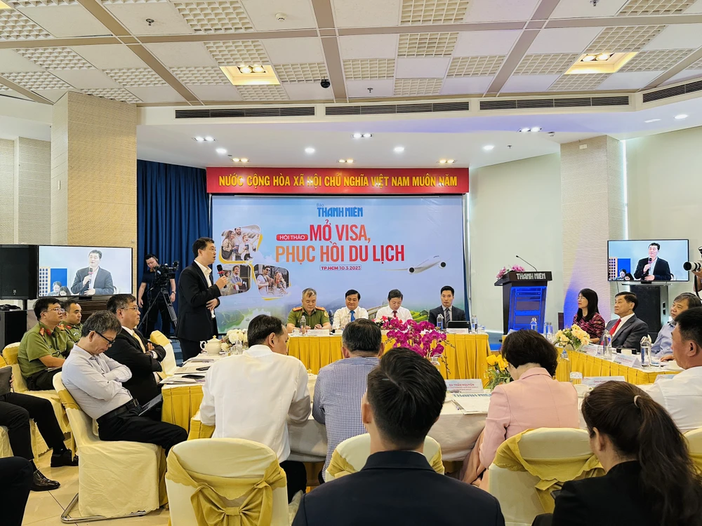 Toàn cảnh hội thảo "Mở visa, phục hồi du lịch".