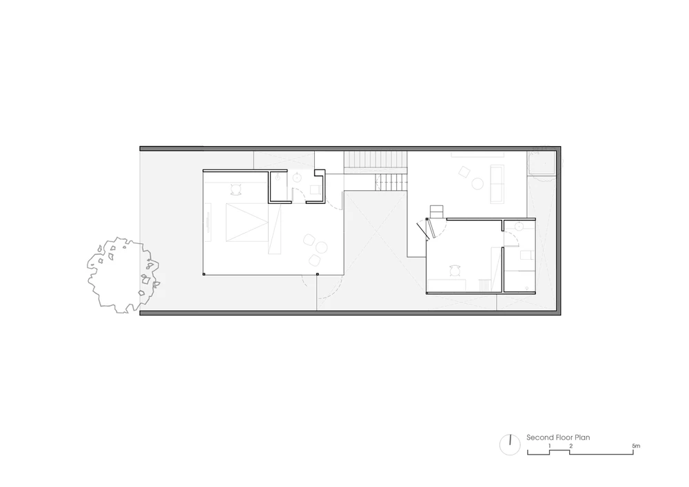 Mặt bằng tầng hai