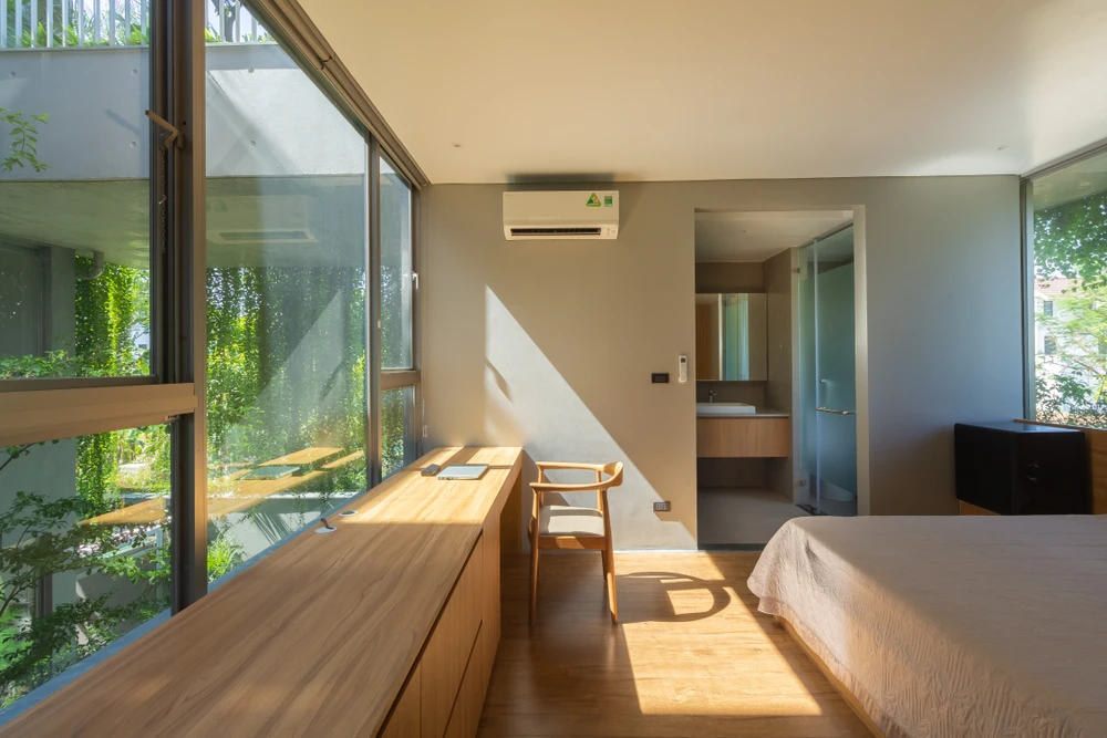 Vật liệu hoàn thiện đều rất cơ bản, dễ hiểu, dễ thi công và ít phải bảo trì.