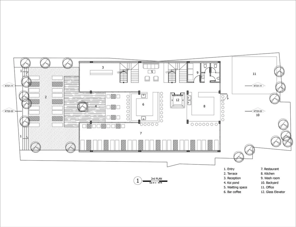 Mặt bằng tầng một