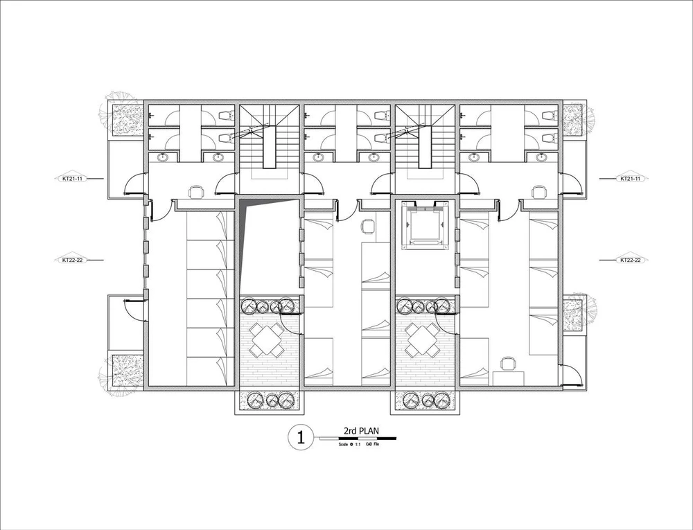 Mặt bằng tầng hai