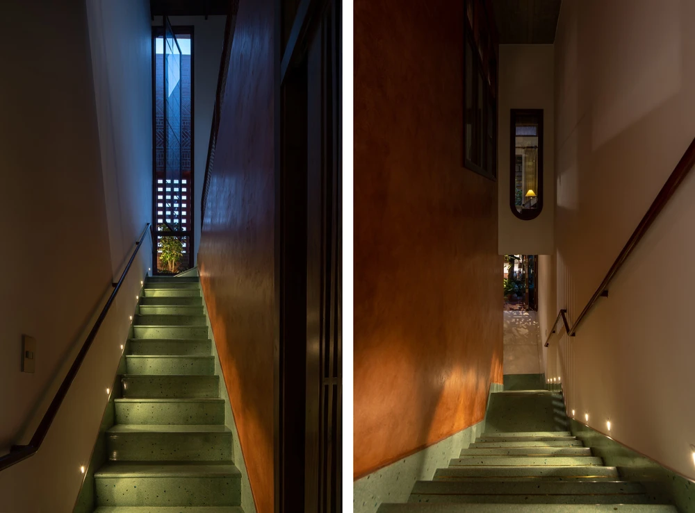 Lối giao thông tuy nhỏ nhưng đầy màu sắc và thông thoáng.