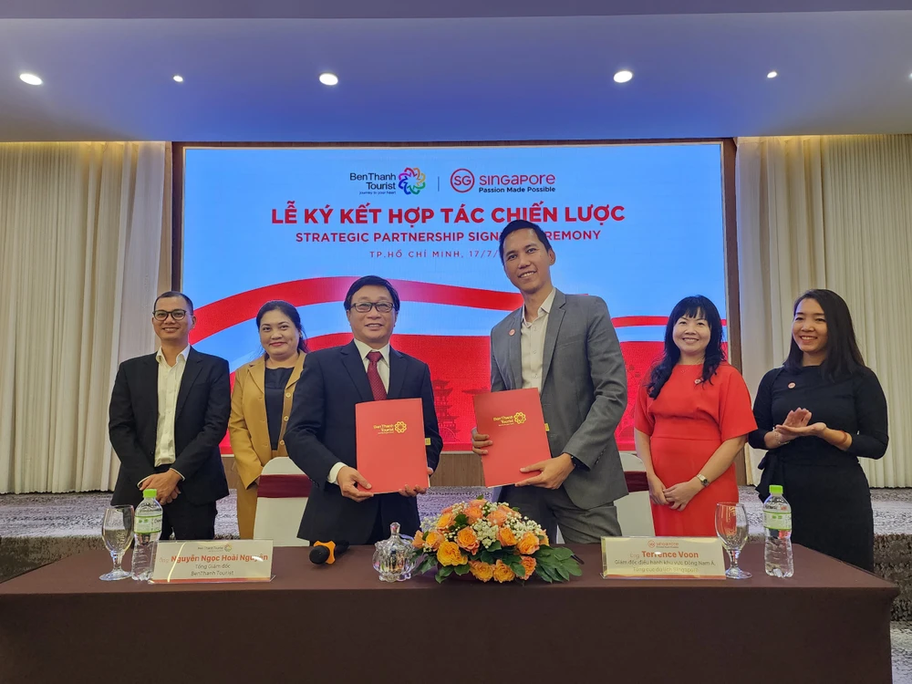 Benthanh Tourist ký kết biên bản ghi nhớ hợp tác chiến lược với STB.