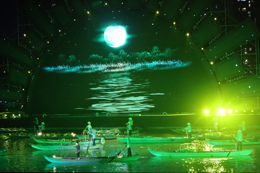 Chương trình nghệ thuật “Dòng sông kể chuyện” đêm ngày 6-8.