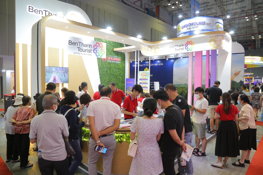 Doanh thu của công ty BenThanh Tourist tăng gấp 4 lần so với hội chợ năm 2022.