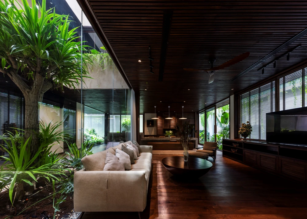 Từng khu vực được kết nối với nhau bởi thiên nhiên.