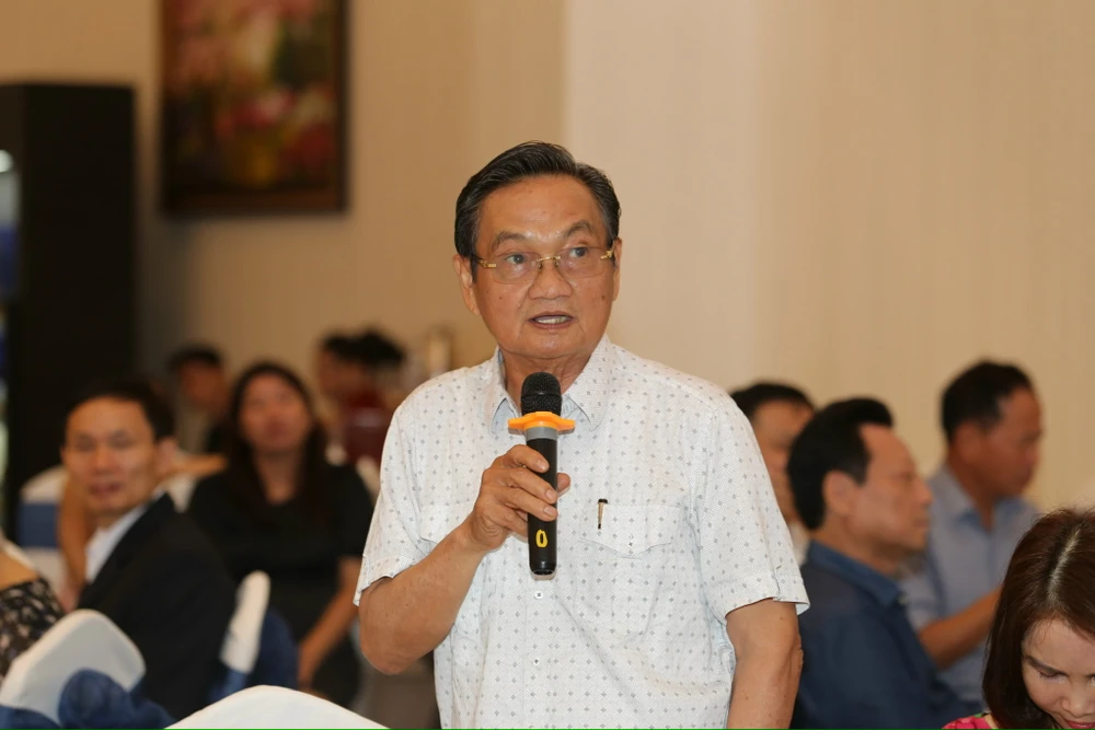 TS Trần Du Lịch chia sẻ những góp ý và đặt hàng một số vấn đề cho Báo trong thời gian tới.