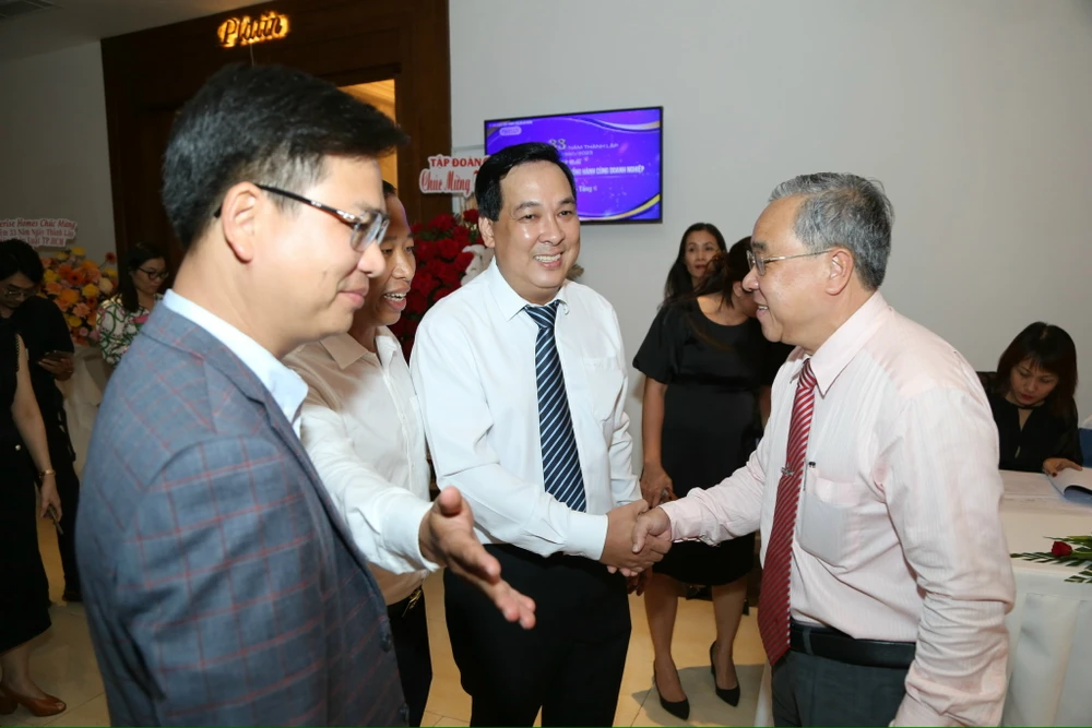 Báo Pháp Luật TP.HCM tổ chức chương trình họp mặt tri ân doanh nghiệp.