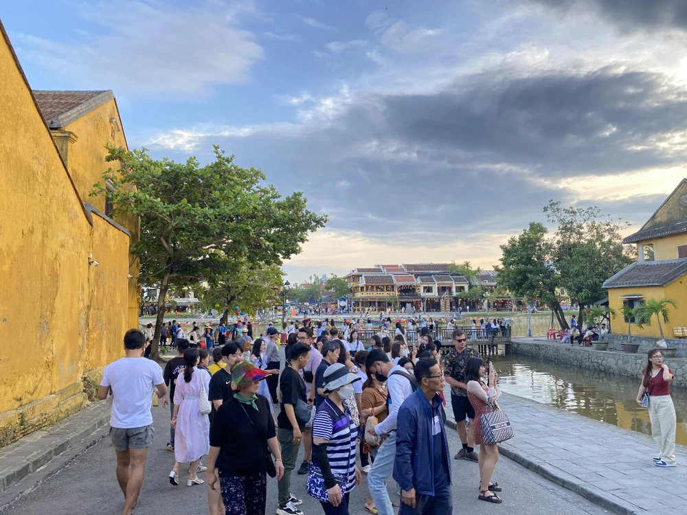 TP Hội An (tỉnh Quảng Nam) là điểm đến trong nước được khách Việt Nam du lịch dịp năm mới 2024.