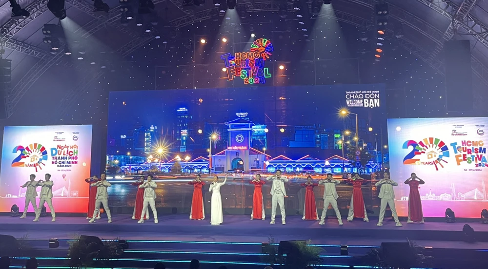 Lễ khai mạc ngày hội Du lịch TP.HCM lần thứ 20 năm 2024.