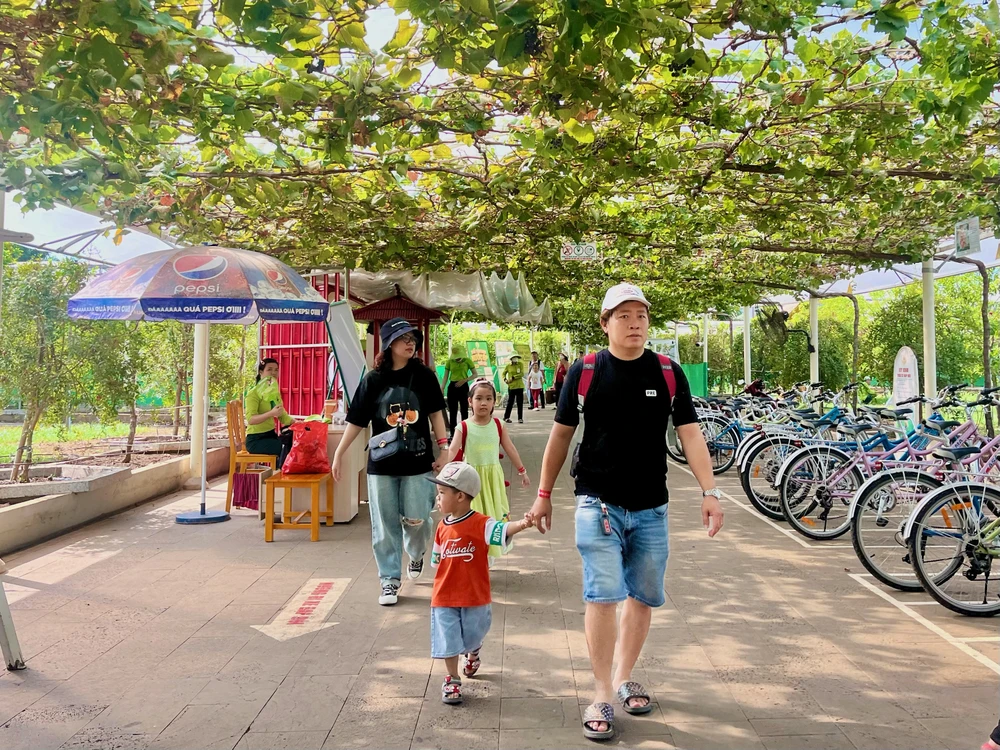 TP.HCM có nhiều tiềm năng để phát triển du lịch nông nghiệp. Ảnh: TT.