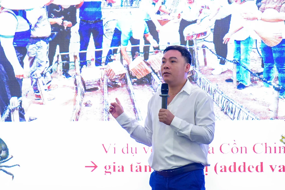 TS Dương Đức Minh, Phó Viện trưởng Viện Nghiên cứu Phát triển Kinh tế và Du lịch chia sẻ tầm quan trọng của các giải thưởng uy tín đối với du lịch Việt. Ảnh: TT. 