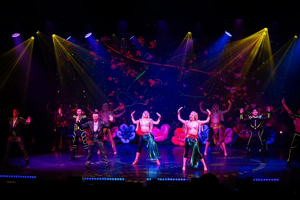 Những buổi trình diễn nghệ thuật đặc sắc diễn ra mỗi đêm trên tàu biển quốc tế Star Voyager.