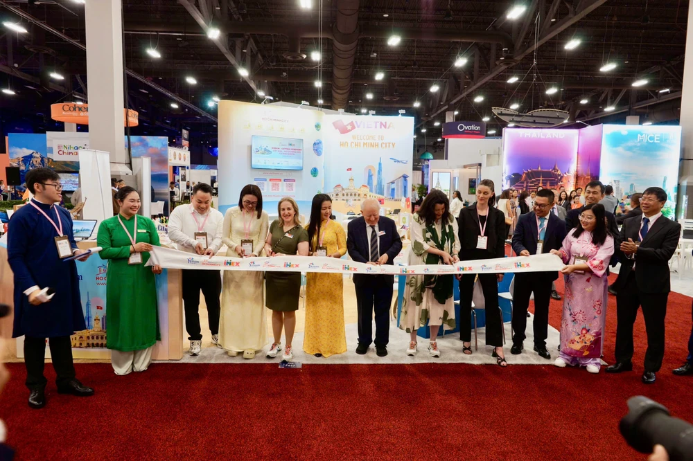 TP.HCM tổ chức chương trình xúc tiến du lịch Việt Nam - TP.HCM tại Mỹ. Ảnh: HT.