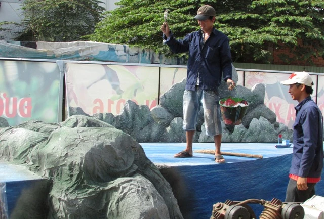 Đường hoa TP Cần Thơ năm nay có gì hay, lạ? ảnh 4