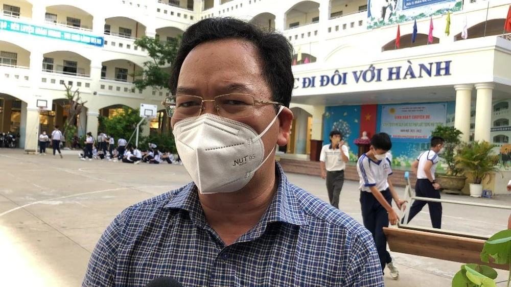 Ông Nguyễn Ngọc Ánh - Phó Chủ tịch thường trực UBND quận Ninh Kiều. Ảnh: NHẪN NAM