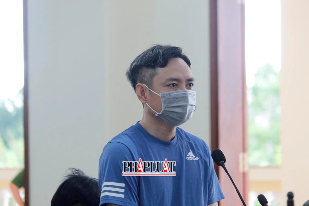 Bị cáo Phạm Văn Thanh. Ảnh: NHẪN NAM Bị cáo Phạm Văn Thanh. Ảnh: NHẪN NAM