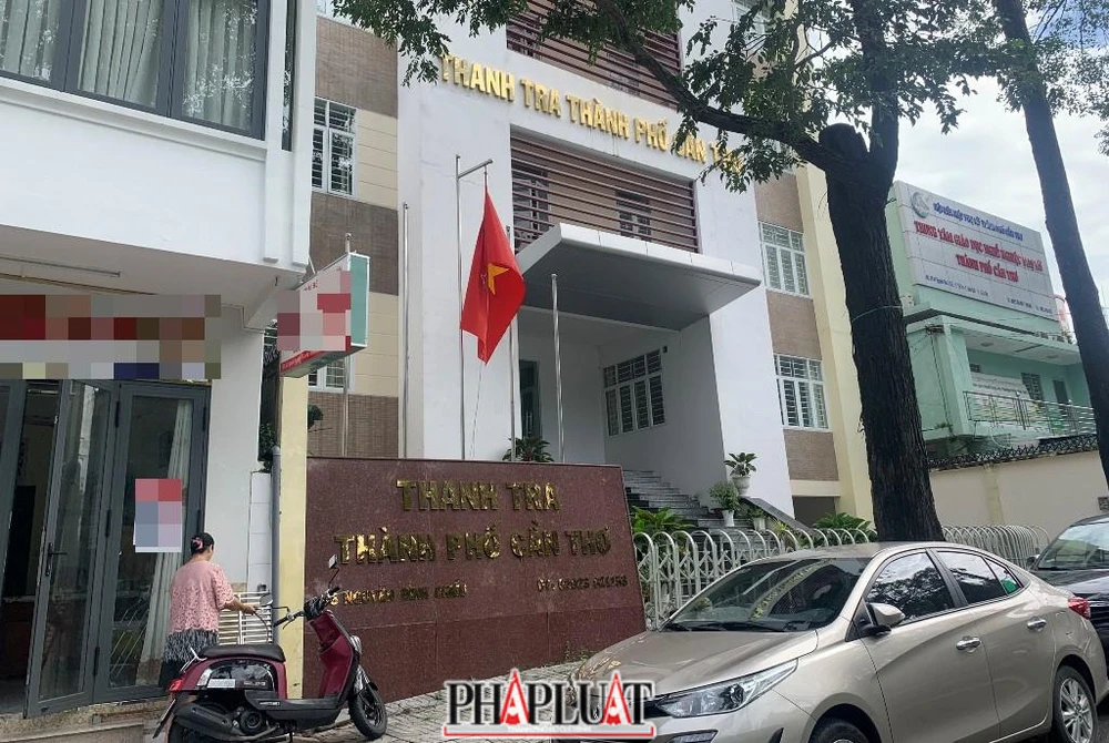 Trụ sở Thanh Tra TP Cần Thơ. Ảnh: HẢI DƯƠNG