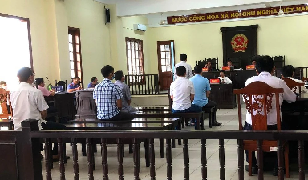 Tòa Cấp cao tại TP.HCM đang xét xử phúc thẩm vụ án có 6 bị cáo được tuyên không phạm tội tại Cần Thơ. Ảnh: NHẪN NAM
