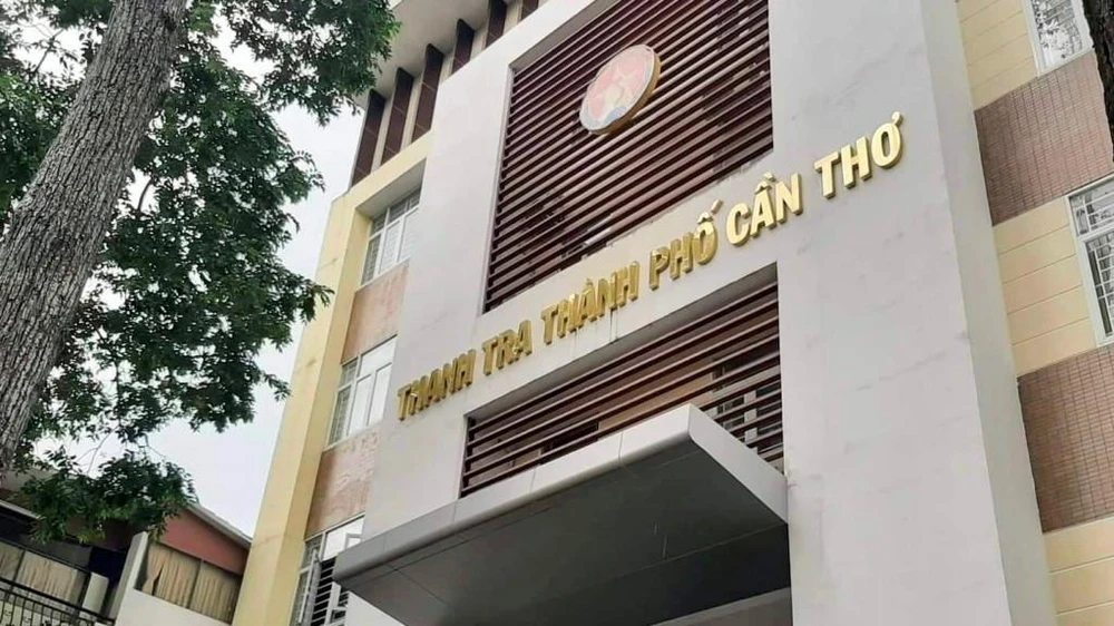 Trụ sở cơ quan Thanh tra TP Cần Thơ.