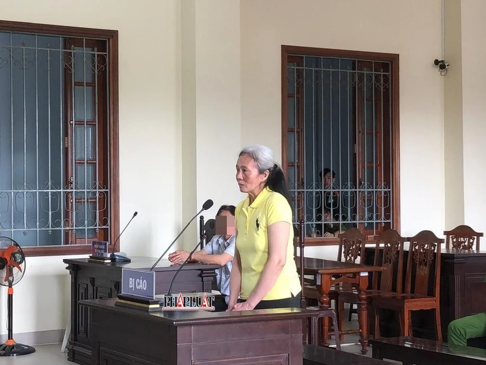 bị cáo Trần Thị Nguyệt Thanh 