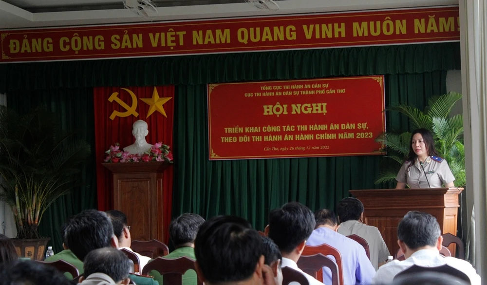 Trần Thị Phương Hoa - Phó Tổng cục trưởng Tổng cục THADS