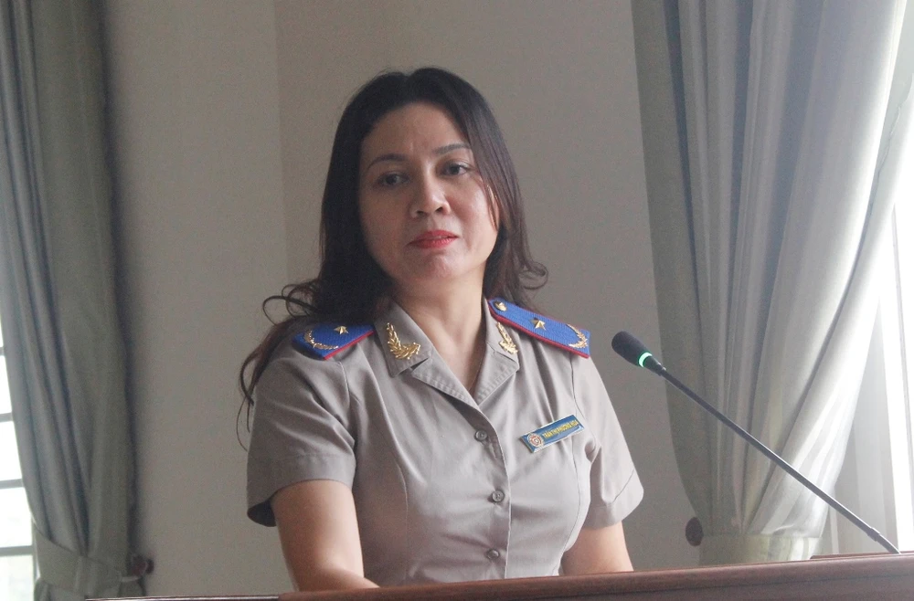 Trần Thị Phương Hoa - Phó Tổng cục trưởng Tổng cục THADS