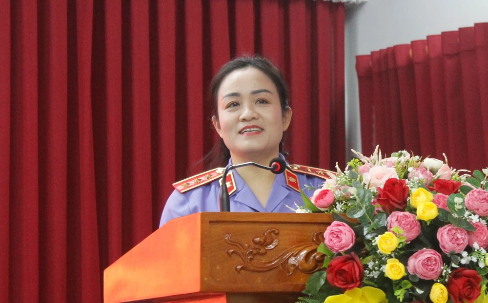 Nguyễn Hải Trâm phó viện trưởng tối cao bà Nguyễn Hải Trâm – Phó Viện trưởng VKSND Tối cao