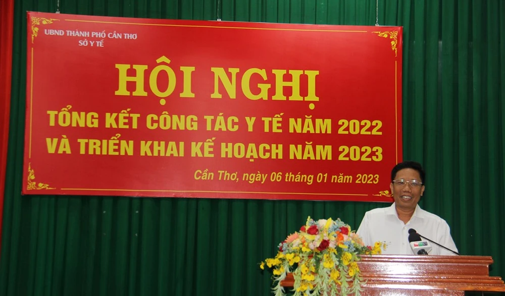 Phó Chủ tịch UBND TP Cần Thơ Nguyễn Thực Hiện phát biểu tại hội nghị. Ảnh: CTV Phó Chủ tịch UBND TP Cần Thơ Nguyễn Thực Hiện phát biểu tại hội nghị. Ảnh: CTV