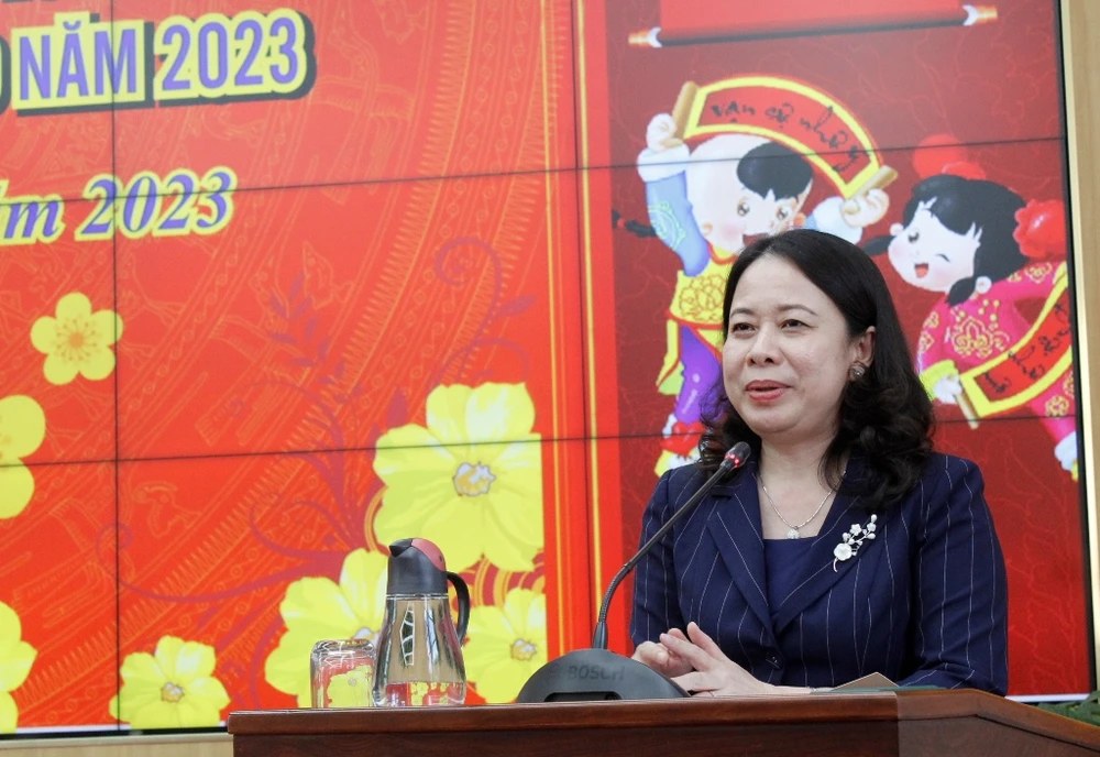 Phó Chủ tịch nước Võ Thị Ánh Xuân