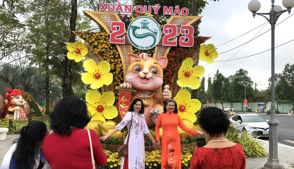 vườn hoa nghệ thuật Cần Thơ 2023