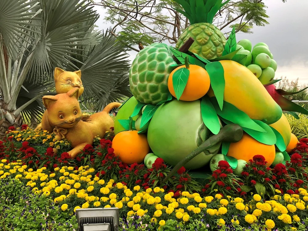 vườn hoa nghệ thuật Cần Thơ 2023