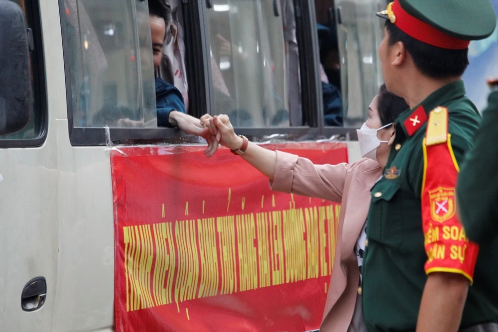 lễ giao nhận quân năm 2023 ở Cần Thơ