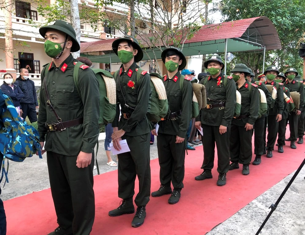 lễ giao nhận quân năm 2023 ở Cần Thơ