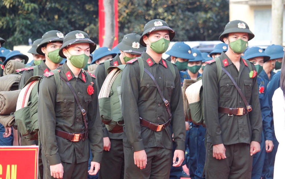 lễ giao nhận quân năm 2023 ở Cần Thơ