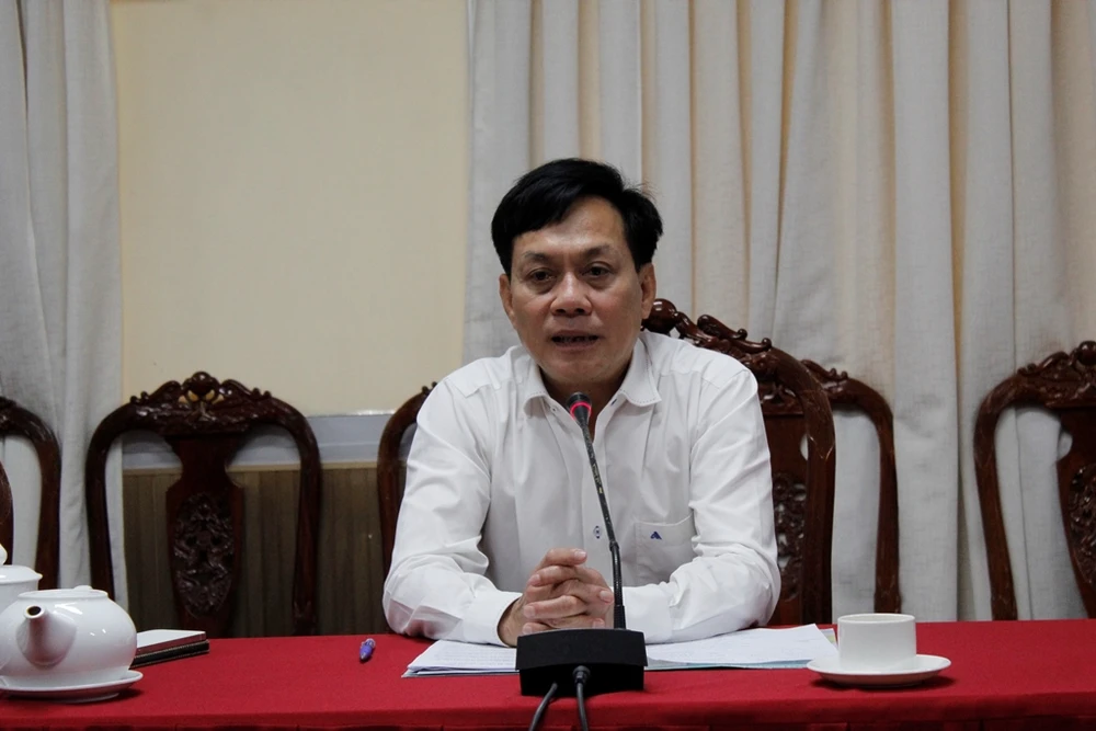 Phó Chủ tịch UBND TP Cần Thơ Nguyễn Ngọc Hè phát biểu tại cuộc họp. Ảnh: NHẪN NAM Phó Chủ tịch UBND TP Cần Thơ Nguyễn Ngọc Hè phát biểu tại cuộc họp. Ảnh: NHẪN NAM