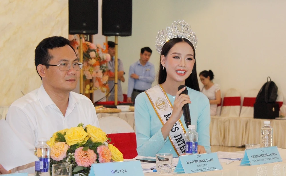 Hoa hậu Liên lục địa năm 2022 Lê Nguyễn Bảo Ngọc