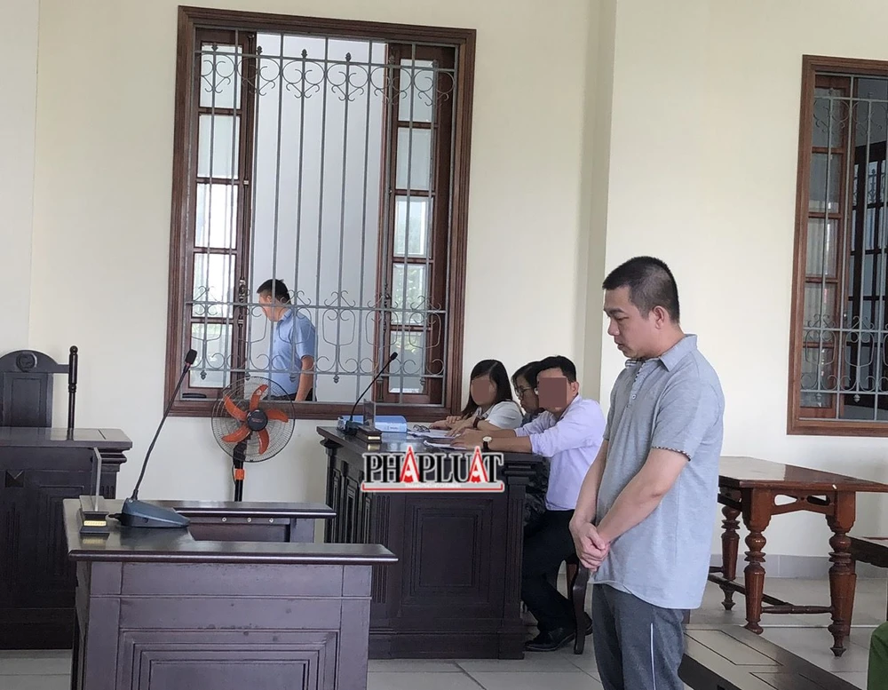 Bị cáo Nguyễn Hải Đăng tại tòa chiều 2-8. Ảnh: NHẪN NAM