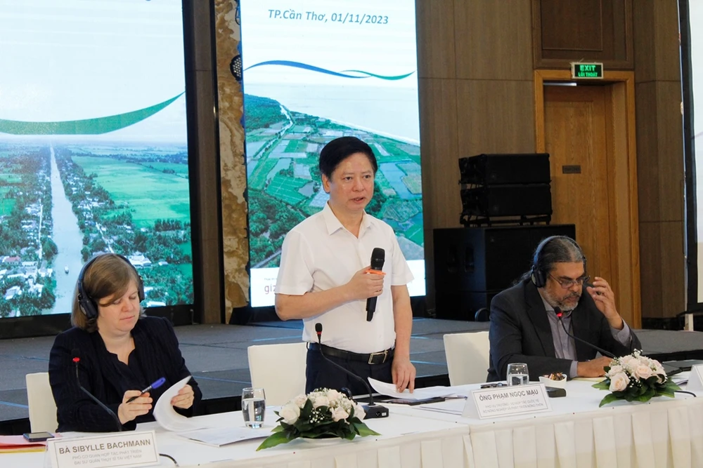 Dự án thích ứng với biến đổi khí hậu 18 triệu euro ở ĐBSCL