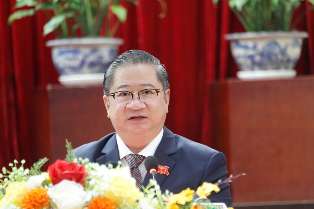 Chủ tịch UBND TP Cần Thơ Trần Việt Trường