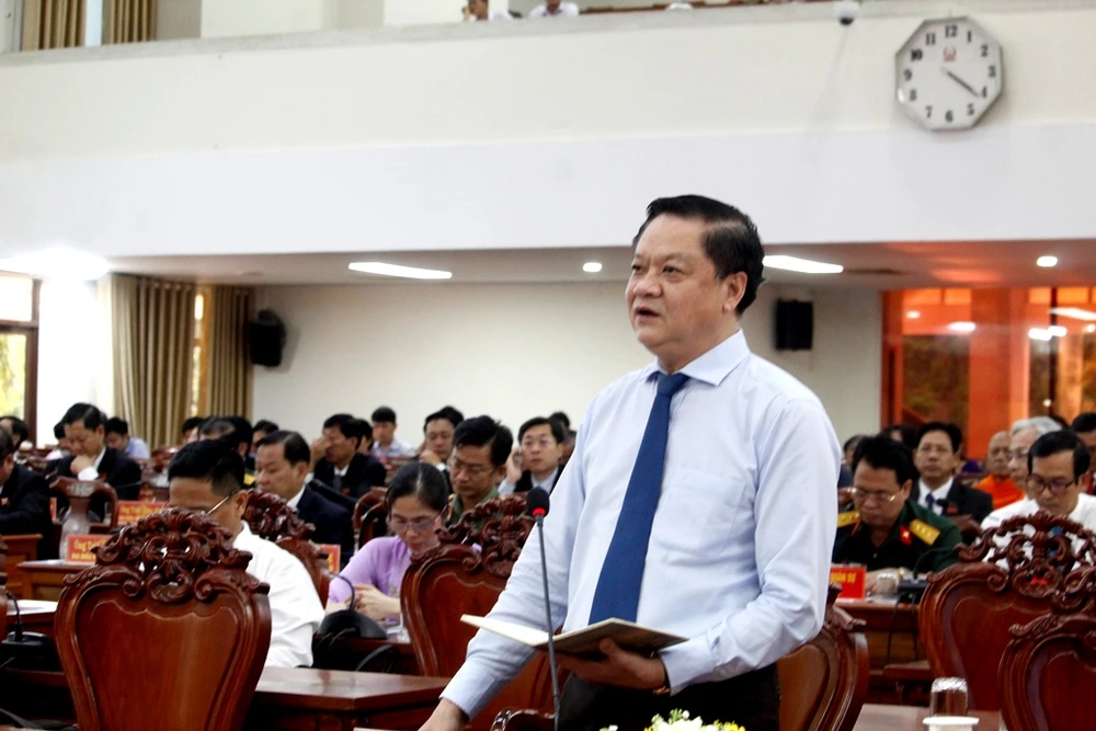 Phó Chủ tịch Thường trực UBND TP Cần Thơ Dương Tấn Hiển