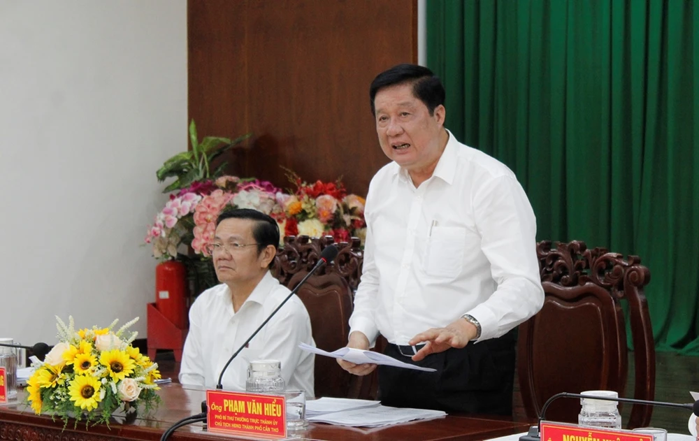 Chủ tịch HĐND TP Cần Thơ Phạm Văn Hiểu