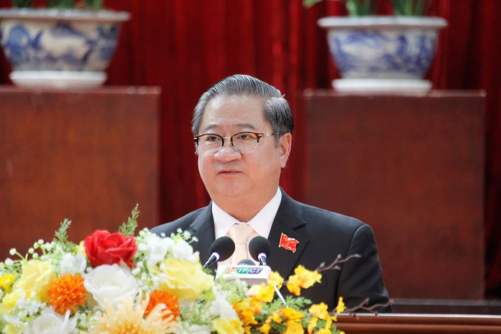 Chủ tịch UBND TP Cần Thơ Trần Việt Trường