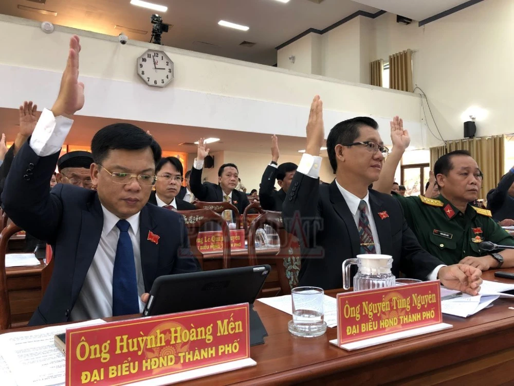 kỳ họp HĐND TP Cần Thơ