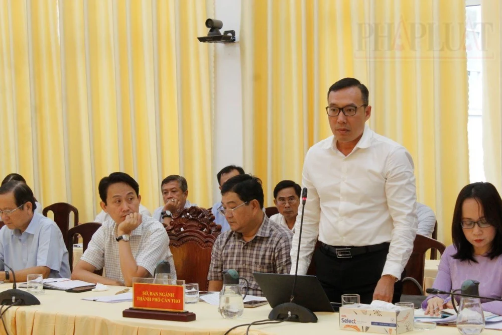 Phó Giám đốc Sở TN&MT TP Cần Thơ Trần Phú Lộc Thành.