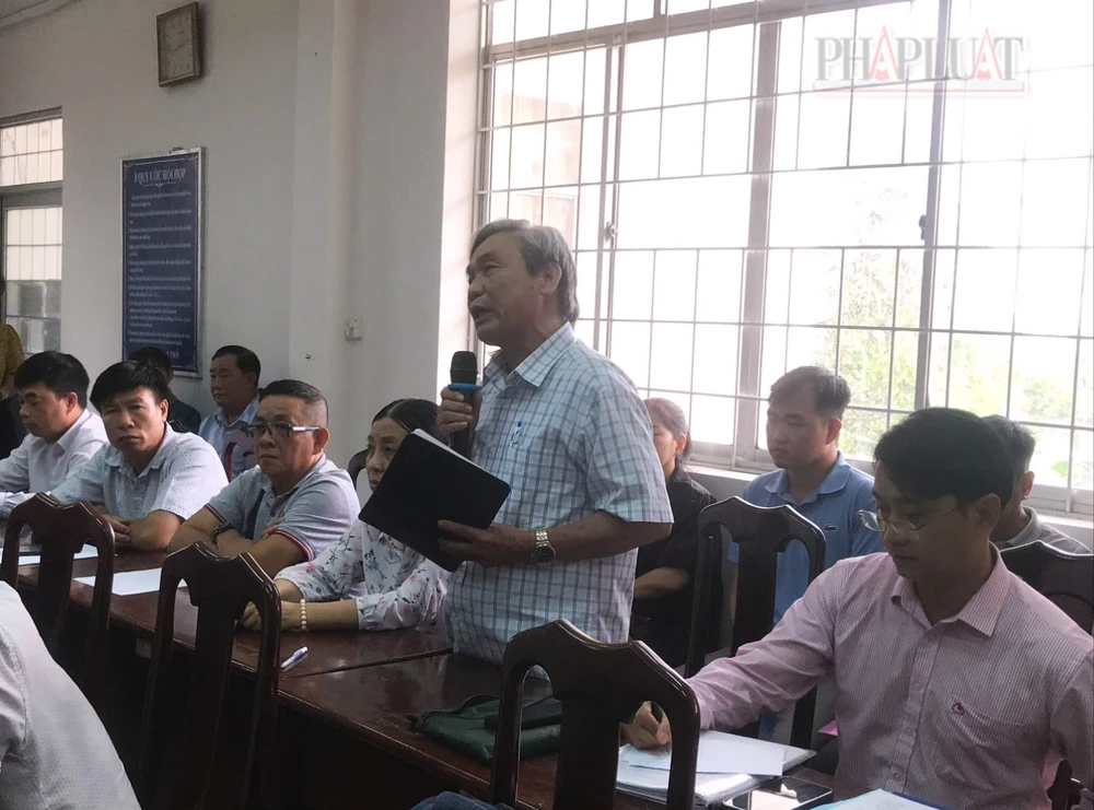 Đoàn ĐBQH TP Cần Thơ tiếp xúc cử tri phường An Thới.