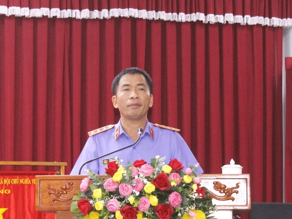 Phó Viện trưởng VKSND Tối cao Nguyễn Duy Giảng