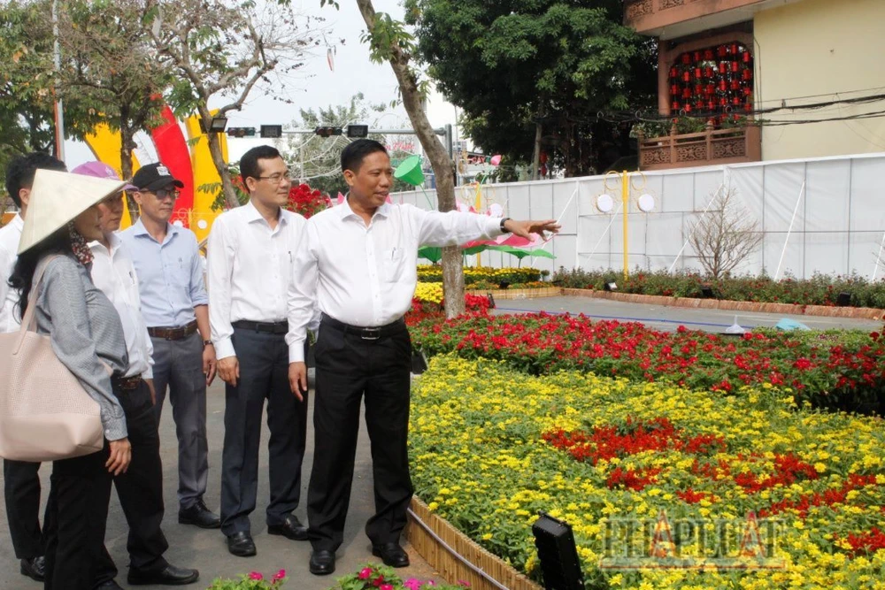 Kiểm tra đường hoa TP Cần Thơ năm 2025