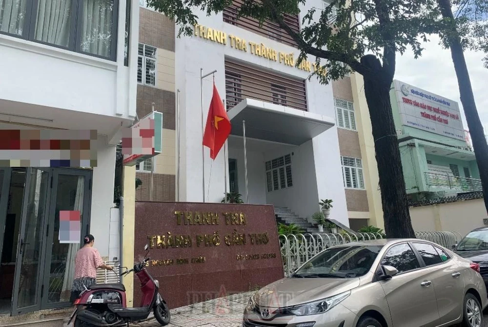 Trụ sở cơ quan Thanh tra TP Cần Thơ.