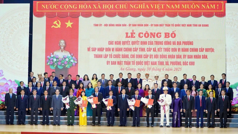 Lãnh đạo chủ chốt tỉnh An Giang